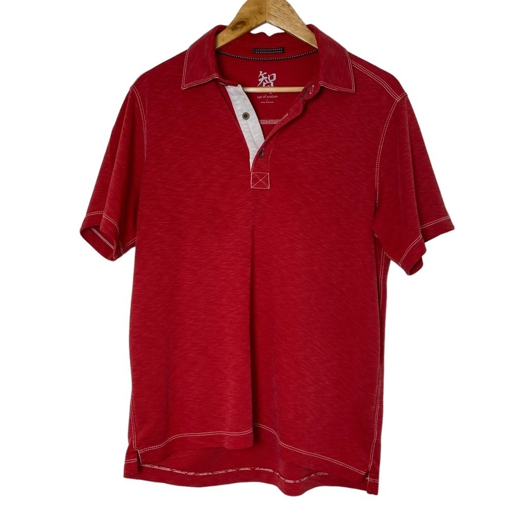 Men’s‎ Age of Wisdom Red Polo